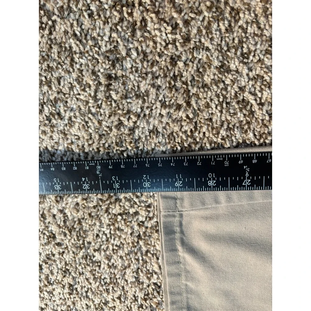 Dickies Work Pants Mens 42x30 Khaki Tan Straight Leg Utility Carpenter Workwear